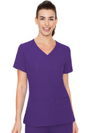 Med Couture Side Pocket Top. Item MC2468 in MC INSIGHT Collection. Live Chat for Bulk Discounts.