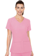 Med Couture Side Pocket Top. Item MC2468 in MC INSIGHT Collection. Live Chat for Bulk Discounts.