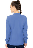 Med Couture Zip Front Warm-Up With Shoulder Yokes. Item MC2660 in MC INSIGHT Collection. Live Chat for Bulk Discounts.