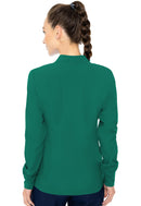 Med Couture Zip Front Warm-Up With Shoulder Yokes. Item MC2660 in MC INSIGHT Collection. Live Chat for Bulk Discounts.