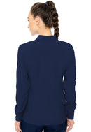 Med Couture Zip Front Warm-Up With Shoulder Yokes. Item MC2660 in MC INSIGHT Collection. Live Chat for Bulk Discounts.