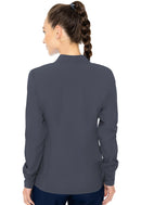 Med Couture Zip Front Warm-Up With Shoulder Yokes. Item MC2660 in MC INSIGHT Collection. Live Chat for Bulk Discounts.