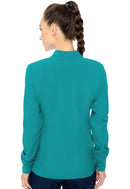 Med Couture Zip Front Warm-Up With Shoulder Yokes. Item MC2660 in MC INSIGHT Collection. Live Chat for Bulk Discounts.