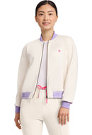 Med Couture Women's 2-Pocket Bomber Jacket. Item MC304 in MC AMP Collection. Live Chat for Bulk Discounts.