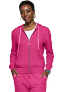 Med Couture Fleece Zip Front Logo Hoodie. Item MC316 in MC LIFESTYLE Collection. Live Chat for Bulk Discounts.