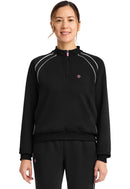 Med Couture Scuba Half Zip Jacket. Item MC328 in MC AMP Collection. Live Chat for Bulk Discounts.