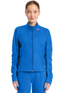 Med Couture Warm Up Jacket. Item MC350 in MC AMP KNIT Collection. Live Chat for Bulk Discounts.