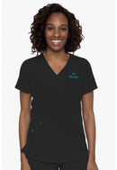 Med Couture Nyp Racerback Shirttail Top. Item MC4559NY in PL MC NYP Collection. Live Chat for Bulk Discounts.
