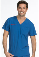Med Couture Mens Performance 1 Pocket Top. Item MC4659NY in PL MC NYP Collection. Live Chat for Bulk Discounts.