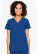 Med Couture Racerback Shirttail Top. Item MC4938NY in PL MC NYP Collection. Live Chat for Bulk Discounts.