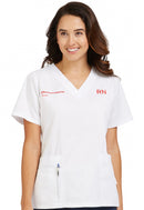 Med Couture Nyp Queens Shirttail Top. Item MC4952NY in PL MC NYP Collection. Live Chat for Bulk Discounts.