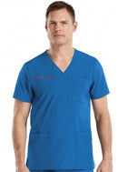 Med Couture Mens Performance 4 Pocket Top. Item MC4982NY in PL MC NYP Collection. Live Chat for Bulk Discounts.