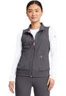 Med Couture Women's 4-Pocket Zip Front Vest. Item MC500 in MC AMP Collection. Live Chat for Bulk Discounts.