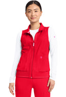 Med Couture Women's 4-Pocket Zip Front Vest. Item MC500 in MC AMP Collection. Live Chat for Bulk Discounts.