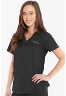 Med Couture Mint Orthodontics Shirttail Top. Item MC5021MN in MC MINT DENTISTRY  Collection. Live Chat for Bulk Discounts.