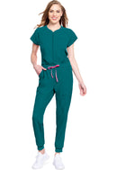 Med Couture Zip Front Jumpsuit. Item MC502 in MC AMP Collection. Live Chat for Bulk Discounts.