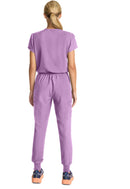 Med Couture Women's Zip Front Jumpsuit. Item MC510 in MC INSIGHT Collection. Live Chat for Bulk Discounts.
