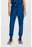 Med Couture Women's Zip Front Jumpsuit. Item MC510 in MC INSIGHT Collection. Live Chat for Bulk Discounts.
