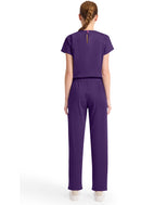 Med Couture V-Neck Jumpsuit. Item MC550 in MC AMP KNIT Collection. Live Chat for Bulk Discounts.