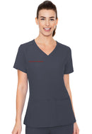Med Couture Westchester Physical Rehab Side Pkt Top. Item MC606 in PL MC NYP Collection. Live Chat for Bulk Discounts.