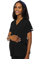 Med Couture Maternity V-Neck Top. Item MC628 in MC TOUCH Collection. Live Chat for Bulk Discounts.