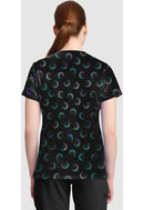 Med Couture Print V-Neck Top. Item MC632 in MC PRINTS Collection. Live Chat for Bulk Discounts.