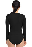 Med Couture Ruched Underscrub Bodysuit. Item MC698 in MC LAYERS Collection. Live Chat for Bulk Discounts.