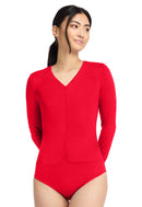 Med Couture Ruched Underscrub Bodysuit. Item MC698 in MC LAYERS Collection. Live Chat for Bulk Discounts.