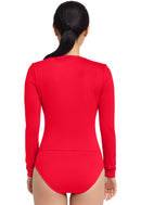 Med Couture Ruched Underscrub Bodysuit. Item MC698 in MC LAYERS Collection. Live Chat for Bulk Discounts.