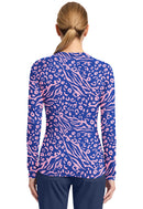 Med Couture Women's Printed L/S Underscrub. Item MC699 in MC LAYERS Collection. Live Chat for Bulk Discounts.