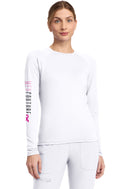 Med Couture Women's Printed L/S Underscrub. Item MC699 in MC LAYERS Collection. Live Chat for Bulk Discounts.