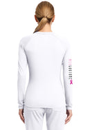 Med Couture Women's Printed L/S Underscrub. Item MC699 in MC LAYERS Collection. Live Chat for Bulk Discounts.