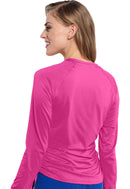 Med Couture Long Sleeve Ruched Underscrub. Item MC700 in MC LAYERS Collection. Live Chat for Bulk Discounts.