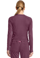 Med Couture Long Sleeve Ruched Underscrub. Item MC700 in MC LAYERS Collection. Live Chat for Bulk Discounts.