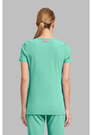 Med Couture V-Neck Top. Item MC702 in MC AMP Collection. Live Chat for Bulk Discounts.