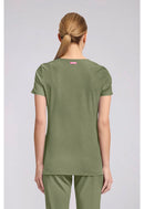 Med Couture V-Neck Top. Item MC702 in MC AMP Collection. Live Chat for Bulk Discounts.
