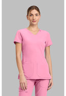 Med Couture V-Neck Top. Item MC702 in MC AMP Collection. Live Chat for Bulk Discounts.