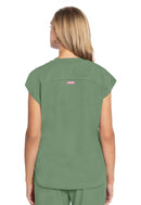Med Couture  Round Neck Tuckable Top. Item MC703 in MC AMP Collection. Live Chat for Bulk Discounts.