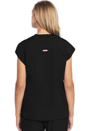 Med Couture  Round Neck Tuckable Top. Item MC703 in MC AMP Collection. Live Chat for Bulk Discounts.