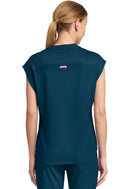 Med Couture  Round Neck Tuckable Top. Item MC703 in MC AMP Collection. Live Chat for Bulk Discounts.