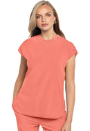 Med Couture  Round Neck Tuckable Top. Item MC703 in MC AMP Collection. Live Chat for Bulk Discounts.