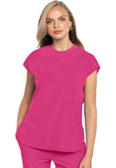 Med Couture  Round Neck Tuckable Top. Item MC703 in MC AMP Collection. Live Chat for Bulk Discounts.