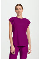 Med Couture  Round Neck Tuckable Top. Item MC703 in MC AMP Collection. Live Chat for Bulk Discounts.