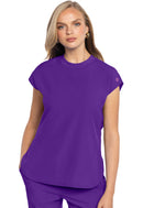 Med Couture  Round Neck Tuckable Top. Item MC703 in MC AMP Collection. Live Chat for Bulk Discounts.