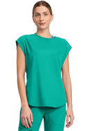 Med Couture  Round Neck Tuckable Top. Item MC703 in MC AMP Collection. Live Chat for Bulk Discounts.
