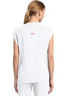 Med Couture  Round Neck Tuckable Top. Item MC703 in MC AMP Collection. Live Chat for Bulk Discounts.