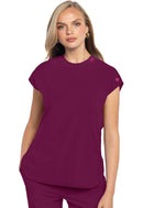 Med Couture  Round Neck Tuckable Top. Item MC703 in MC AMP Collection. Live Chat for Bulk Discounts.