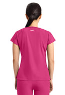 Med Couture Women's 3-Pocket Square Neck Top. Item MC704 in MC AMP Collection. Live Chat for Bulk Discounts.
