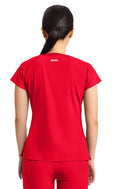 Med Couture Women's 3-Pocket Square Neck Top. Item MC704 in MC AMP Collection. Live Chat for Bulk Discounts.