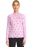 Med Couture Merrow Edge Mock Neck Underscrub. Item MC709 in MC LAYERS Collection. Live Chat for Bulk Discounts.